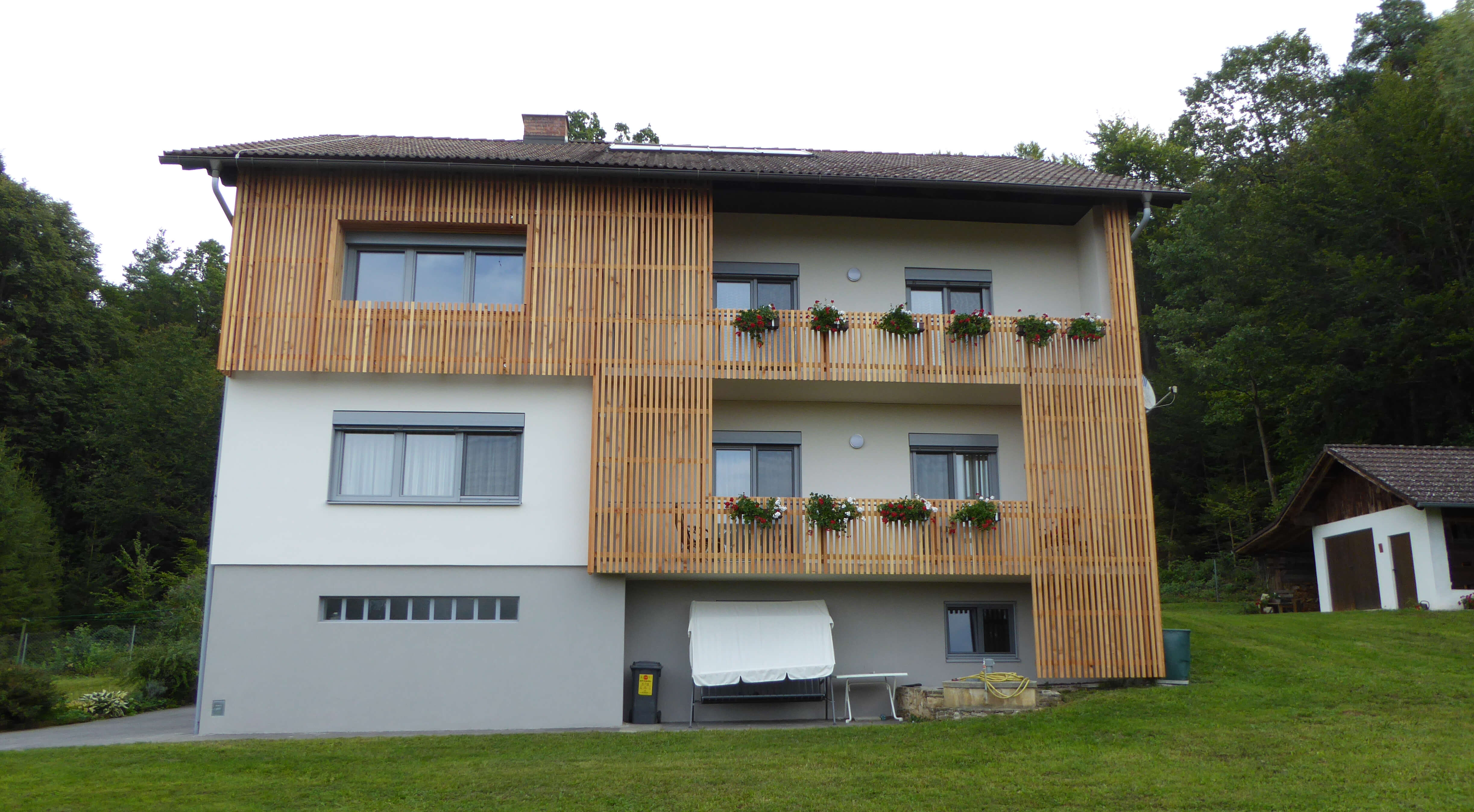 Holzfassade